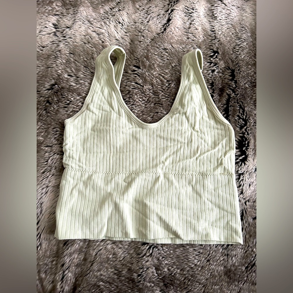 Cute Green Summer Compression Top